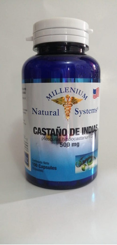 Castaño De Indias X 100 Caps Systems + Envio