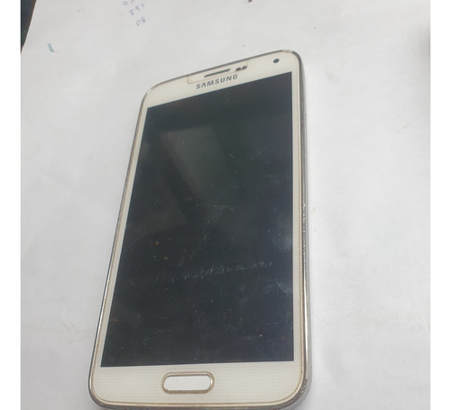 Celular Samsung  S  5 G 900 32 Gb Branco-  Tela  Não  Acende