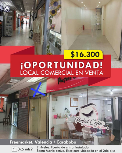 (ac678) Local En Venta Cc Free Market Naguanagua!