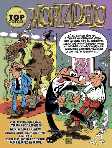 Top Comic Mortadelo 58 Contra Jimmy El Cachondo - Ibañez...