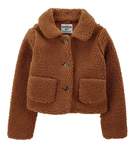 Oshkosh Campera Sherpa Marron 3m651810