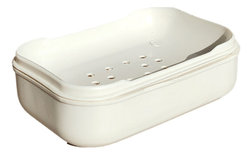 100 Jaboneras Plástico Con Tapa Escurridor Baño Viaje Gym