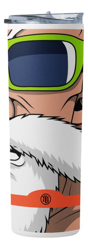 Termo Skinny Tumbler 20 Oz. Dragon Ball. Mr Roshi