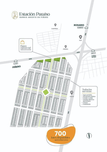 Imagen 3 de 7 de Venta De Terreno - Estacion Paraiso - Piñero