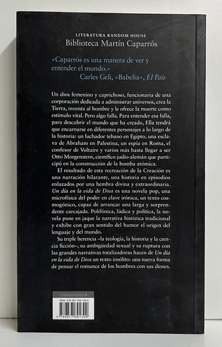 Un Día En La Vida De Dios - Martín Caparrós - Random House