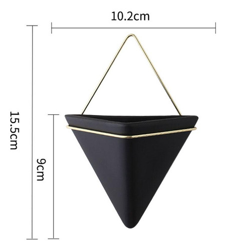 2x Maceta De Pared Triangular Maceta Montada En La Pared