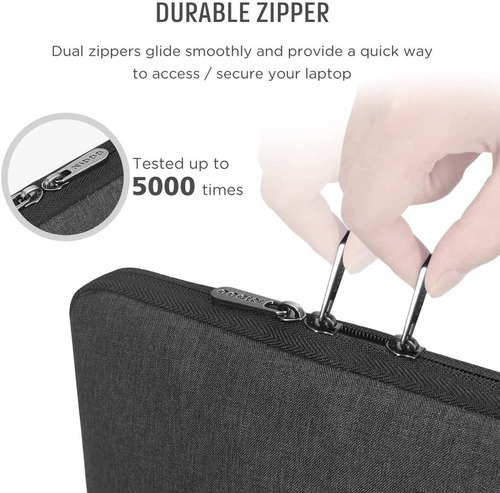 Imagen 7 de 9 de Funda Bolso Idoo Apple Macbook Air 13 13.3 Pro + Estuche