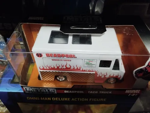 Metals die cast cheap deadpool taco truck