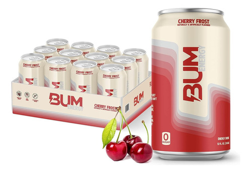 Bebida Energetica Cbum Energy Drink Sin Azucar 12 Pack Fit