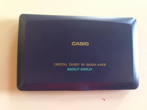 Calculadora Casio Digital Diary Sf-3600a 64kb