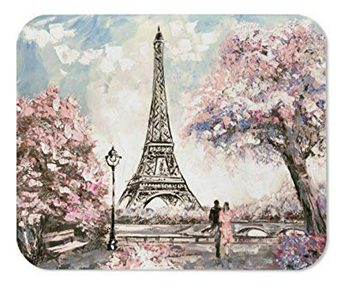 Pad Mouse - Yeuss Torre Eiffel Alfombrilla De Ratón Rectangu