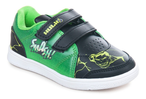 Zapatillas Marvel Casual Increible Hulk Niño Abrojo Avengers