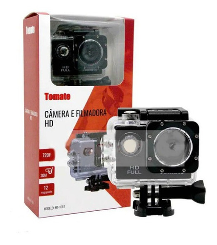 Câmera E Filmadora 4k Wifi Com Controle Tomate Mt-1091k