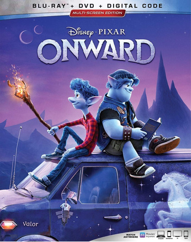 Blu-ray + Dvd Onward / Unidos