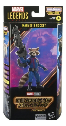 Figura Rocket Marvel Legends Series Baf Cosmo