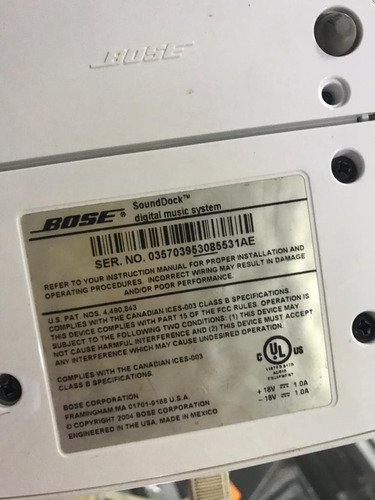 Imagen 2 de 9 de Receptor Audio Bluetooth Para Bose Sounddock Digital System