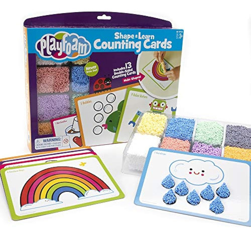 Educational Insights Juego Playfoam Shape & Learn Counting, 