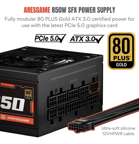 Fuente De Alimentación Sfx De 850 W (certificación 80 Plus G