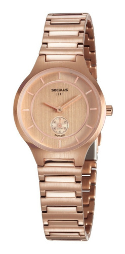 Relógio Seculus Feminino 20774lpsvrs2 Rose