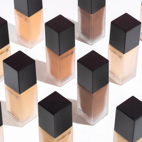 Base de maquillaje líquida The Crème Shop Match made MATCH MADE luminous liquid foundation tono 33 - 30g