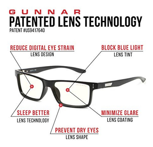 Gunnar - Gafas Premium Para Juegos Y Computadora - Bloquea E