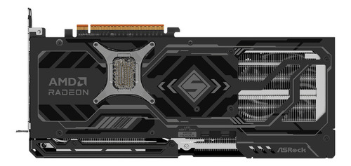 Placa De Vídeo Asrock Rx 9070xt Steel Legend Dark 16gb Gddrg