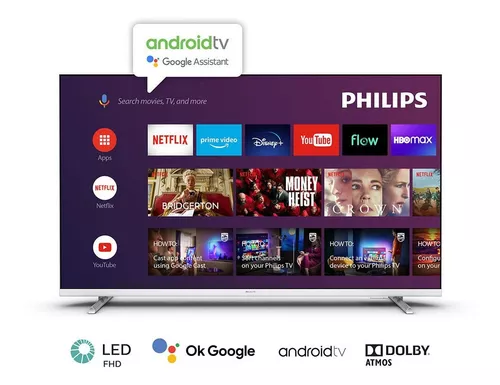 Televisor 75 Android 4k Ultra Hd Smart Tv Ambilight 75pud7906 PHILIPS