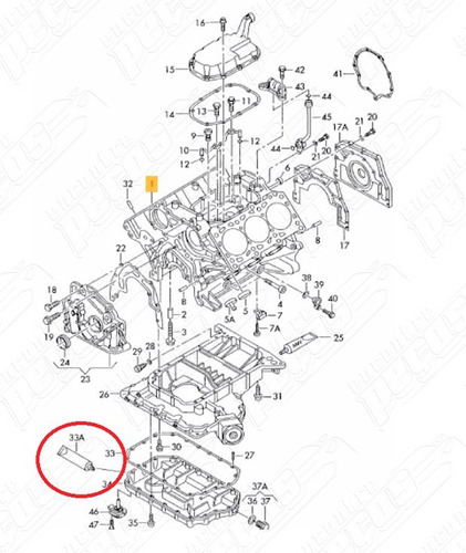 Cola Carter Óleo Motor Volvo Xc90 V8 Awd 05-10 Original 