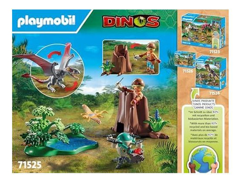 Playmobil Dinos: Observatorio Para Dimorphodon