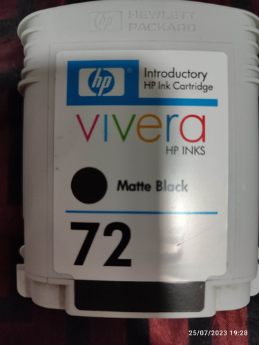 Cartucho Tinta Plotter Hp 72 Cd889s Matte Black Caracasvacio