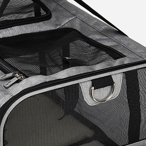 Compartimento Doble Pet Carrier Trolley Bag Cochecito