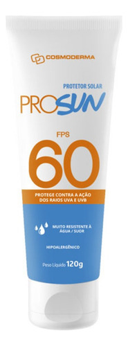 Kit 10 Unidades De Protetor Solar Fps60 - 120g