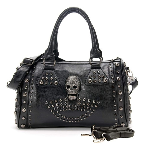 Chikencall® Bolso De Mano Con Calavera Para Mujer, Bolso De 