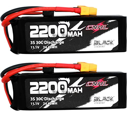 Cnhl 2200mah 3s Lipo Battery 30c 11.1v Lipo Battery With Xt6