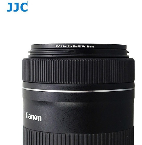 Imagen 2 de 5 de Filtro Uv 58mm Multicapa Ultra Slim Jjc