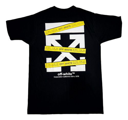 Playera Off White 124