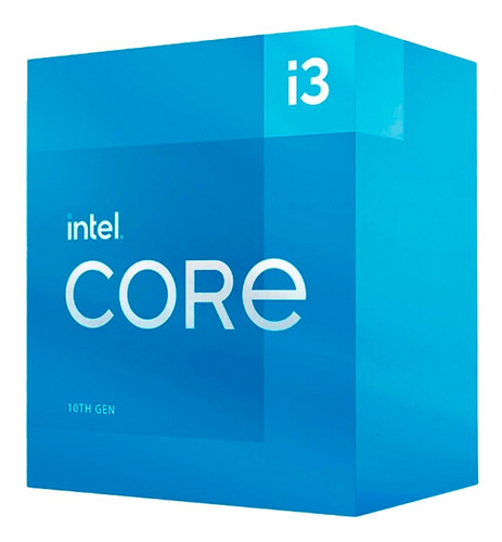 Intel Core I3-10105 10gen 3.70-4.40ghz Ddr4 Lga1200 Tec