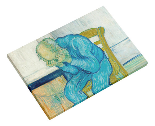 Cuadro Anciano En Pena - Vincent Van Gogh 105x70