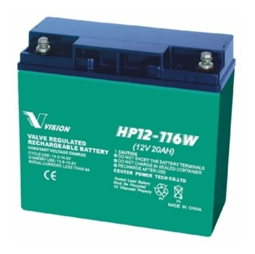 Bateria 6fm17 = Hp12-116w 12v 20ah