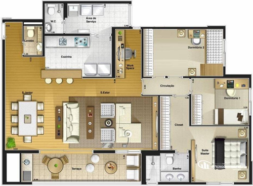Imagem 2 de 30 de Apartamento Com 3 Dormitórios 2 Suites 1 Lavabo À Venda, 125 M² - Boa Vista - São Caetano Do Sul/sp - Ap0733