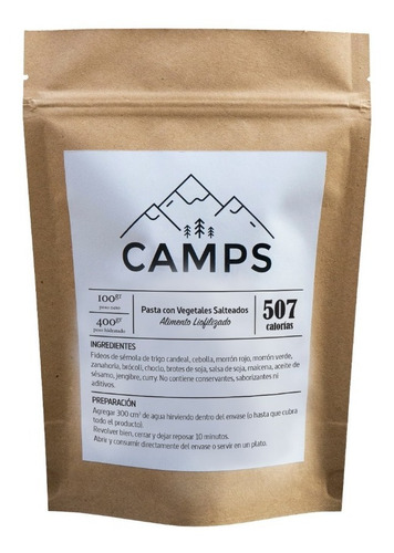 Comida Liofilizada Camps Foods - Mix X30 Unid