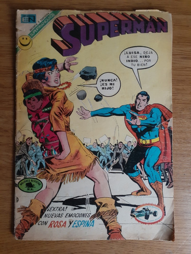 Cómic Superman Número 867 Editorial Novaro 1972