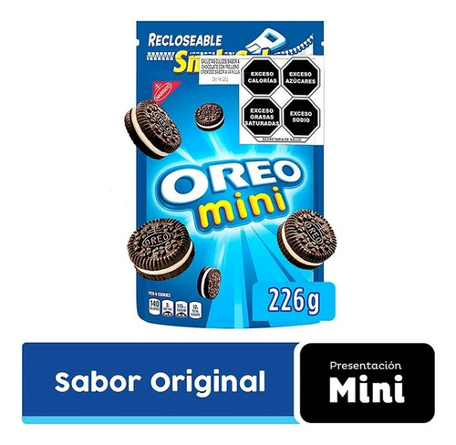 Galletas Mini Oreo 226 Grs C/u 5 Pack
