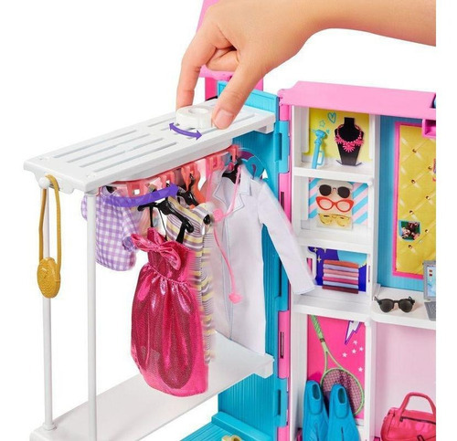 Boneca Barbie Fashion - Armário Dos Sonhos - Mattel