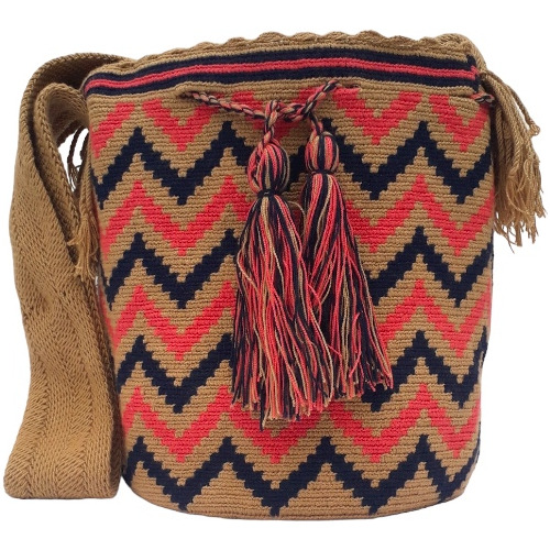 Mochila Wayuu Con Diseño Exclusivo Tumundowayuu