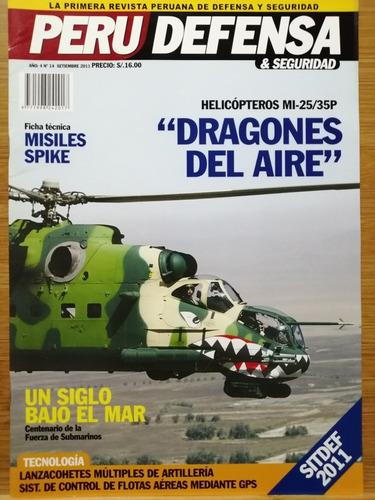 Revista Perú Defensa N°14 Ejército Fap Avión Militar Naval