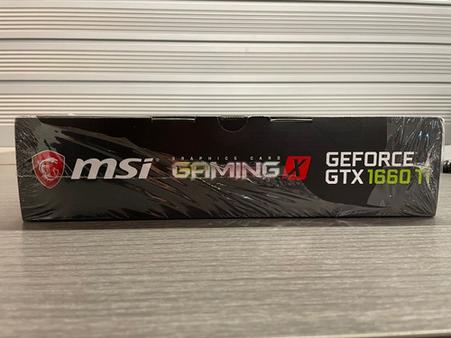 Imagen 3 de 3 de Tarjeta De Video Msi Nvidia Geforce Gtx 1660 Ti 6gb
