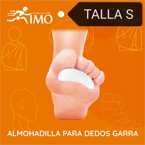 Par Almohadillas D Gel Para Dedos En Garra Talla S Imo Nueva