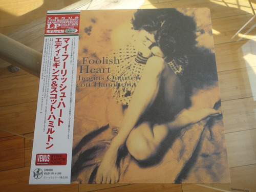 Eddie Higgins Quartet My Foolish Heart Vinilo Japonés Obi Nm