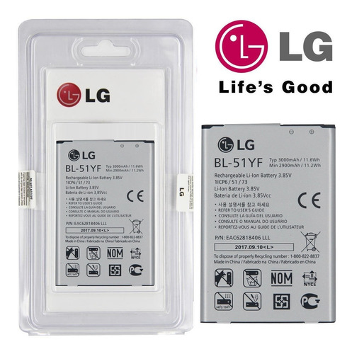 Bateria Original LG G4 Pila Nueva Sellada Vs986 Envio Gratis